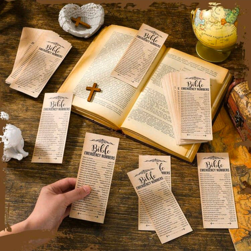 1 x Bible Emergency Numbers Bookmark